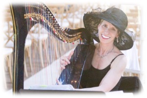 Harpist Anne Roos Soft Wedding Portrait