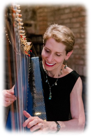 Harpist Anne Roos photo Credit Kathryn White Photography